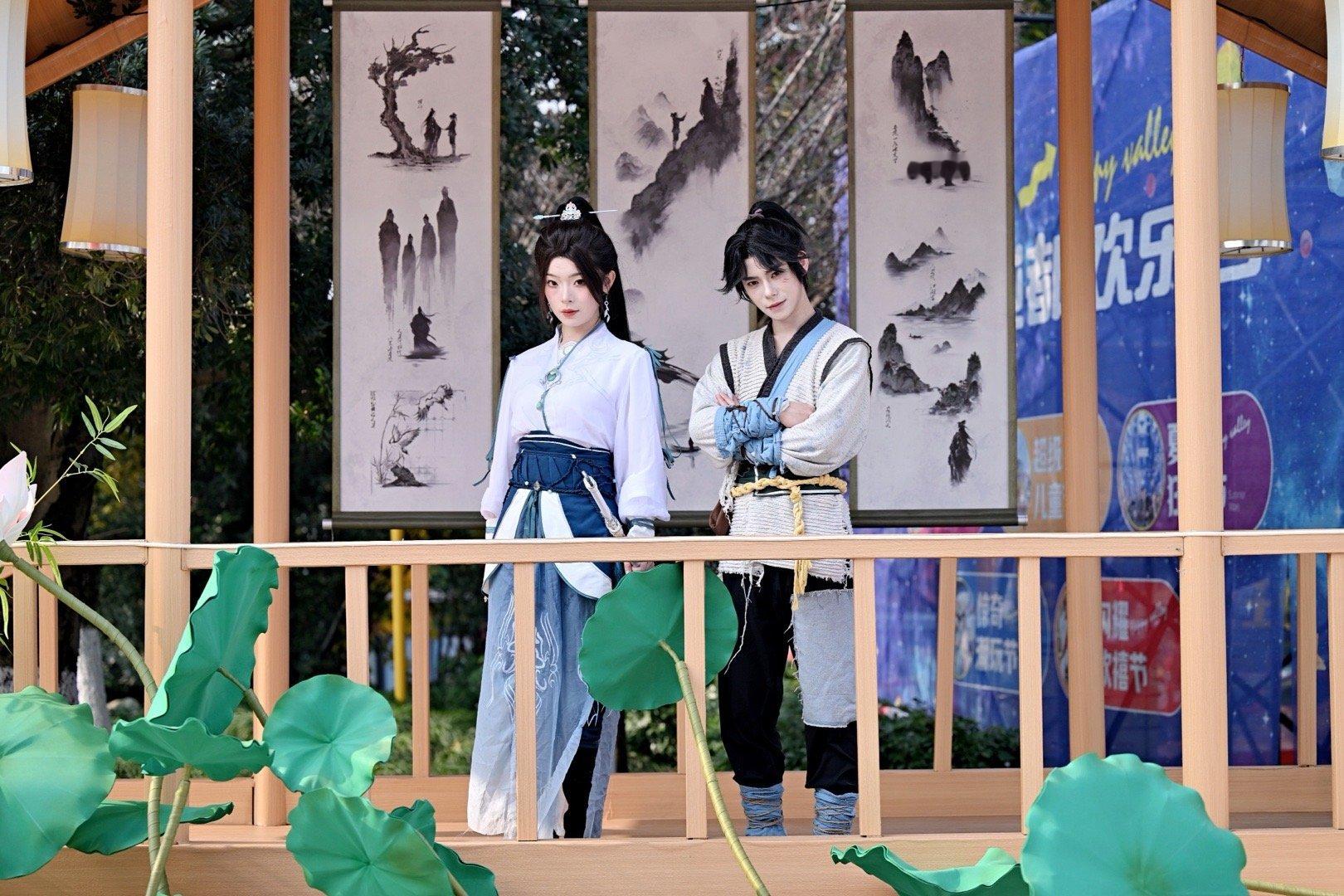 阿良从剑来猛到成都谁能拒绝阿良的邀约！带着狗狗大队空降成都欢乐谷，和陈平安宁姚