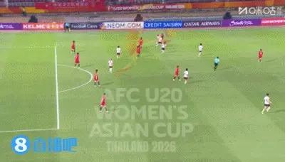 U20女足亚洲杯半决赛，中国女足对阵日本女足，虽然赛前有预期不会踢得很容易，但没