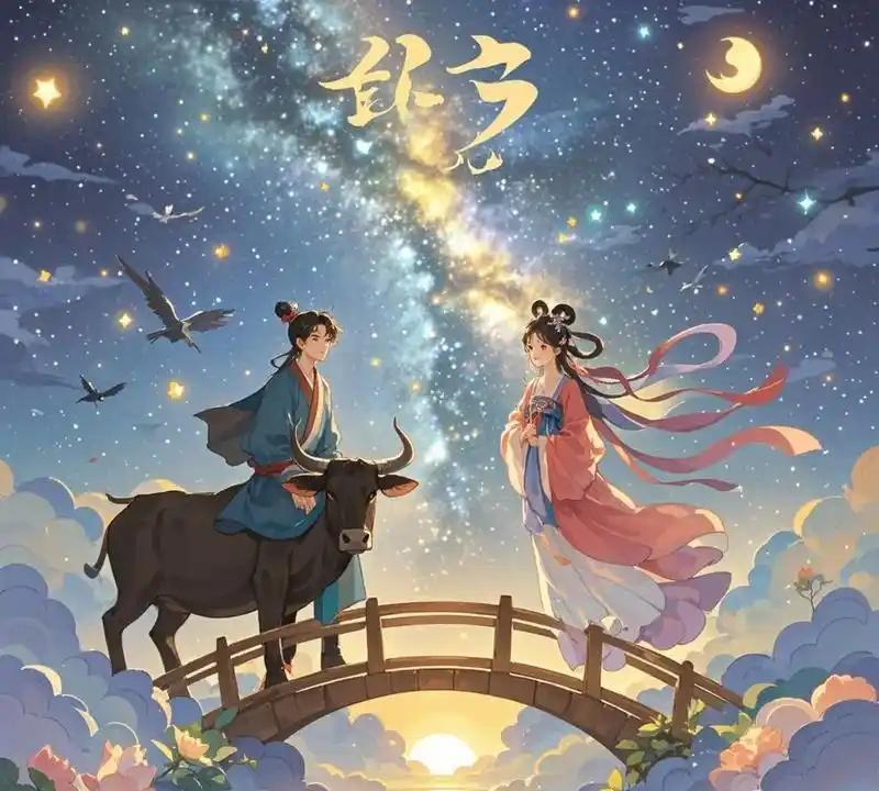 我实在不理解为什么有人把七夕当情人节过，传统七夕跟爱情没有任何关系。牛郎和织女