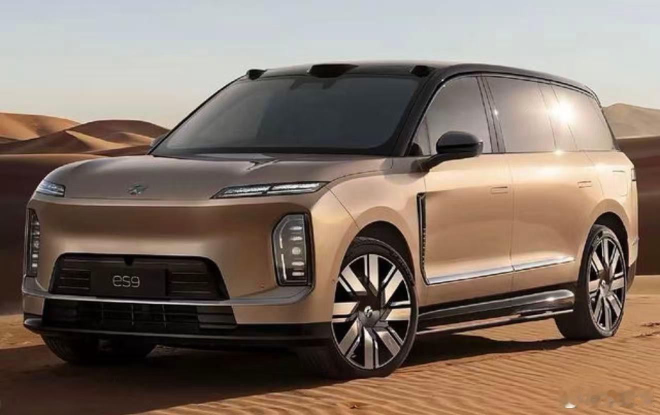 蔚来ES9官图发布，明日正式亮相预售！这台全尺寸旗舰SUV车长超5.3米、轴距3