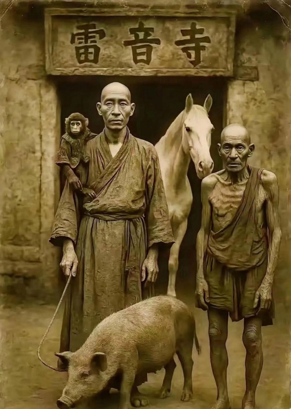这才是这是西游记里的原班人马吧​​​
