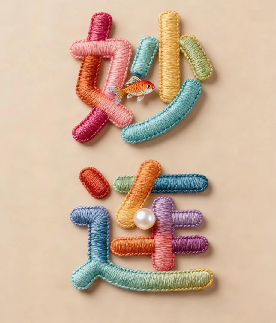 你努力工作挣钱是为了什么?金鱼+珍珠+“妙”“连”的组合，背后藏着什么成语？