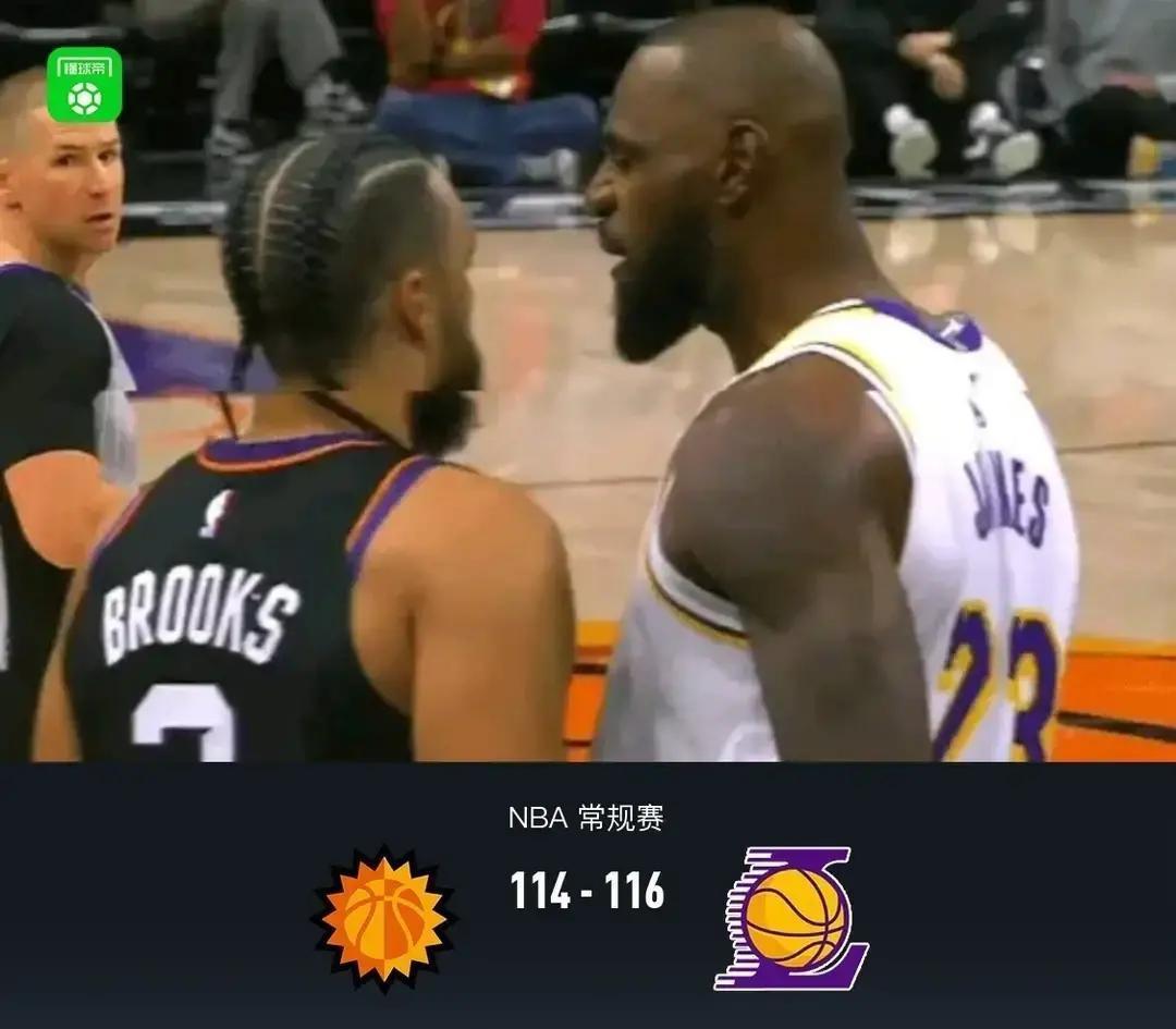 湖人队又赢了太阳，106比103。里夫斯这场拿了20分，关键防守掐住布克，挺亮眼