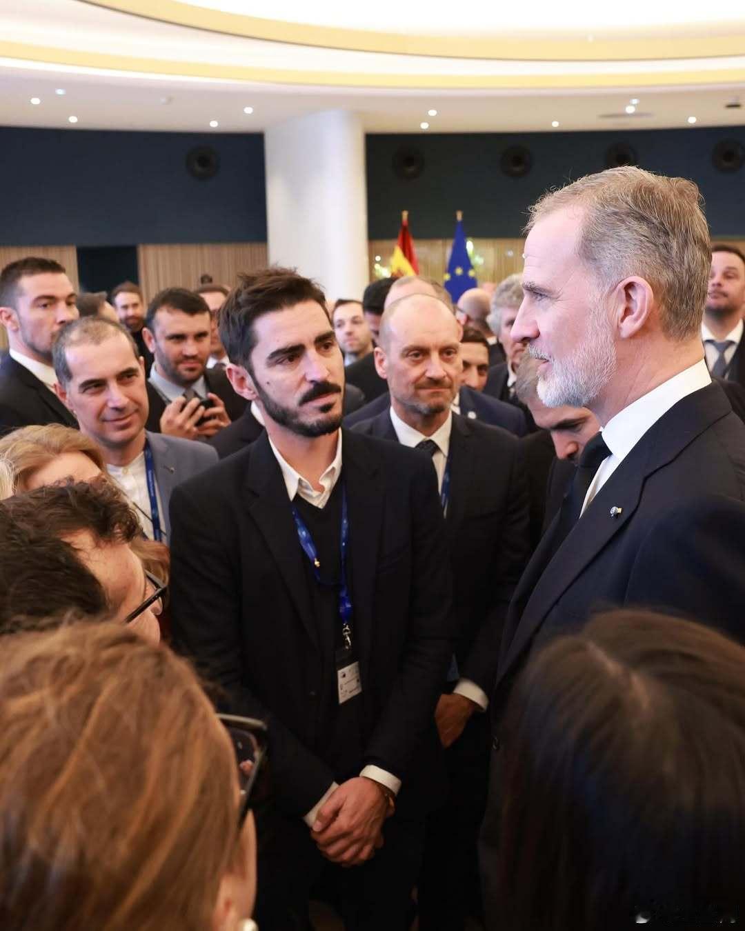 西班牙王室🇪🇸🇵🇹1月21日，费利佩国王和葡萄牙总统马塞洛·雷贝洛·德