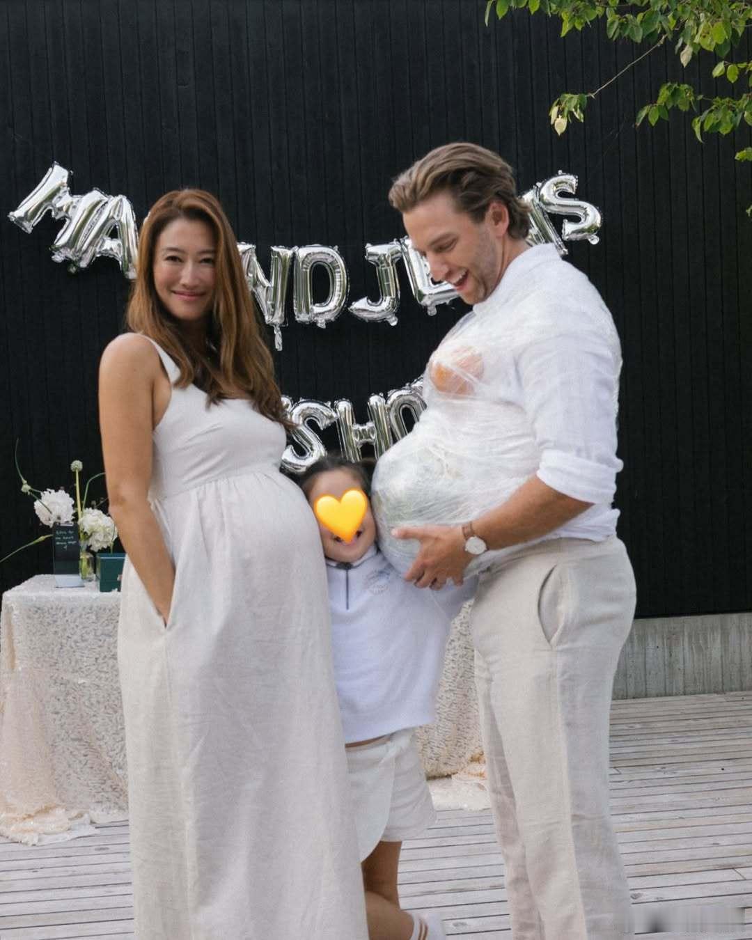 谢婷婷男友扮孕妇谢婷婷男友扮孕妇迎接孩子谢婷婷再办迎婴派对​​​