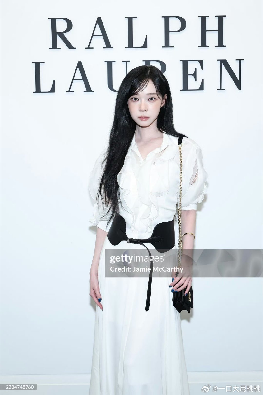 金玟庭xRalphLauren2026春夏时装秀看秀造型是2025秋冬