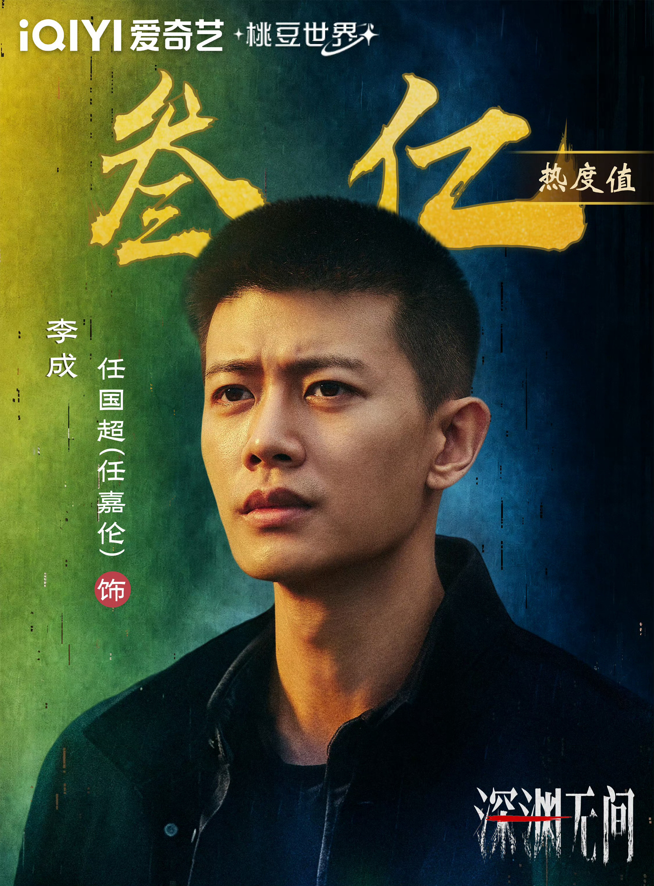 深渊无间热度破8000👮🏻♂️任嘉伦李成1️⃣恭喜🎉由任国超（任嘉伦）