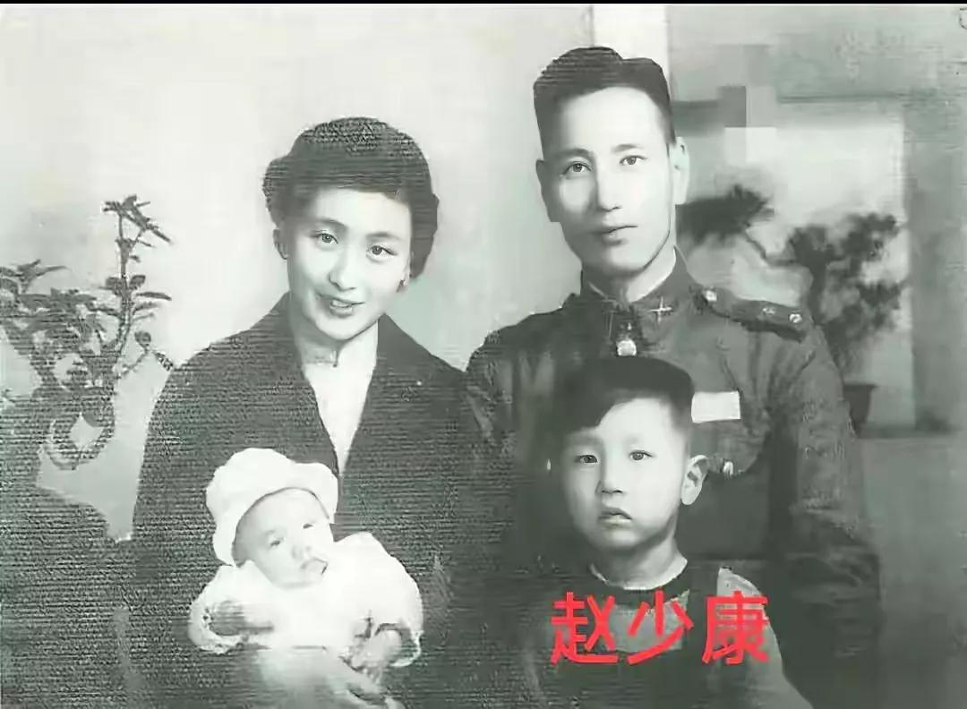 赵少康为啥这么毒？赵少康的他的岳父被我党枪毙！他父亲赵振镕，参加过抗战，内战
