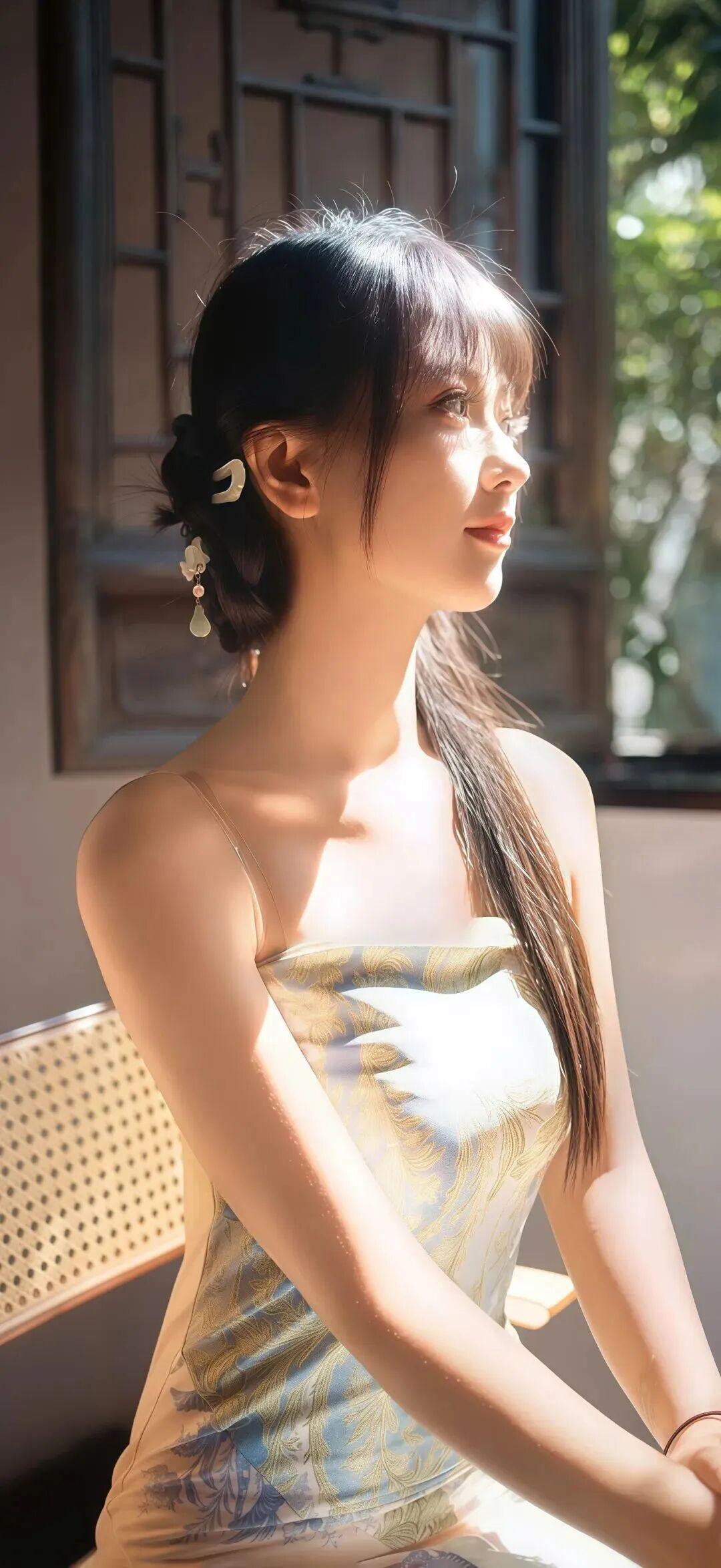 你心中的美女啥模样在我心中，美女的模样从来不止于皮相。她可以有清澈明亮的眼眸，像