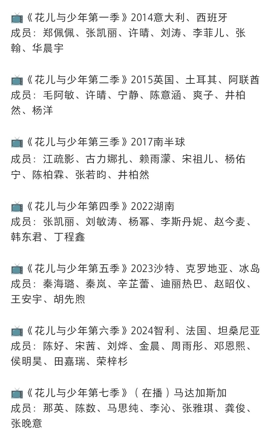 网传《花儿与少年8》要来了。录制地在越南富国岛，提前踩点动作不少，叶童，侯佩岑等