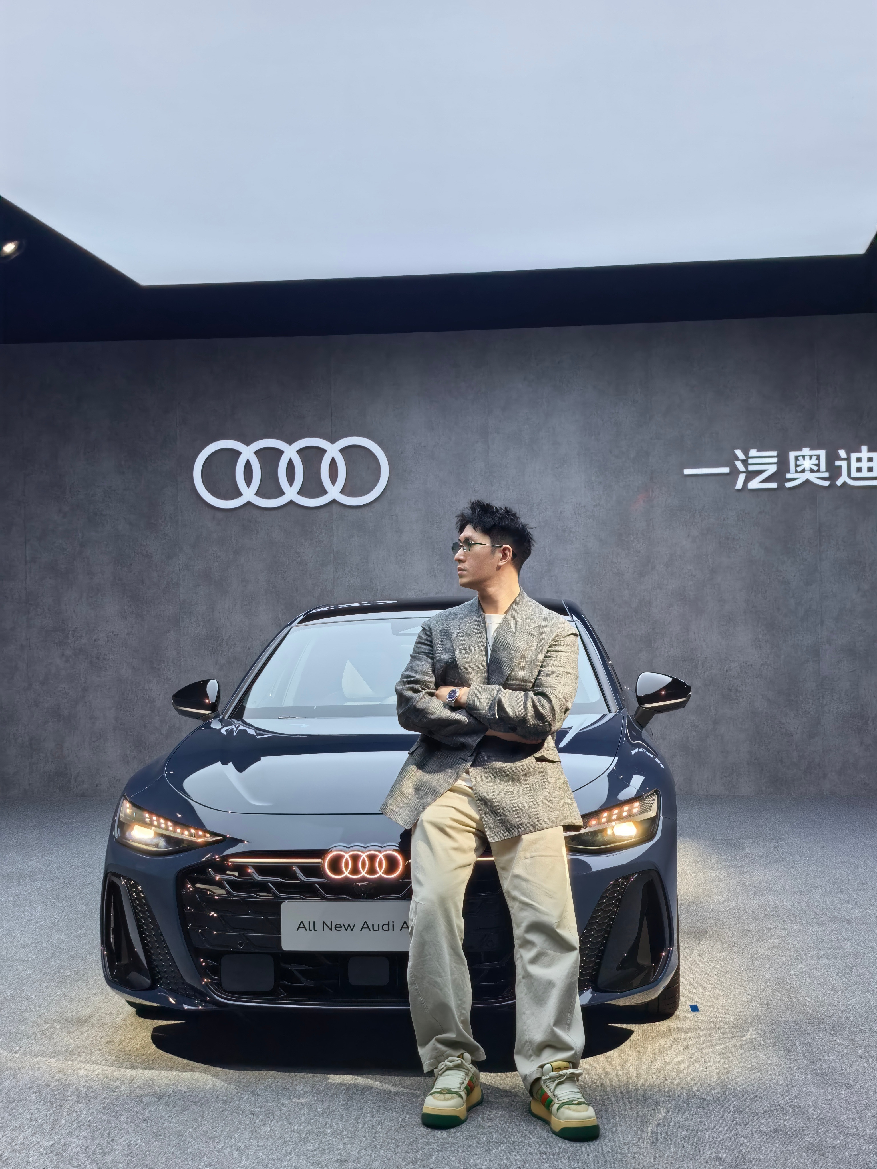 全新奥迪A6L随手拍怎么样朋友们？我这OOTD像不像车主大v聊车