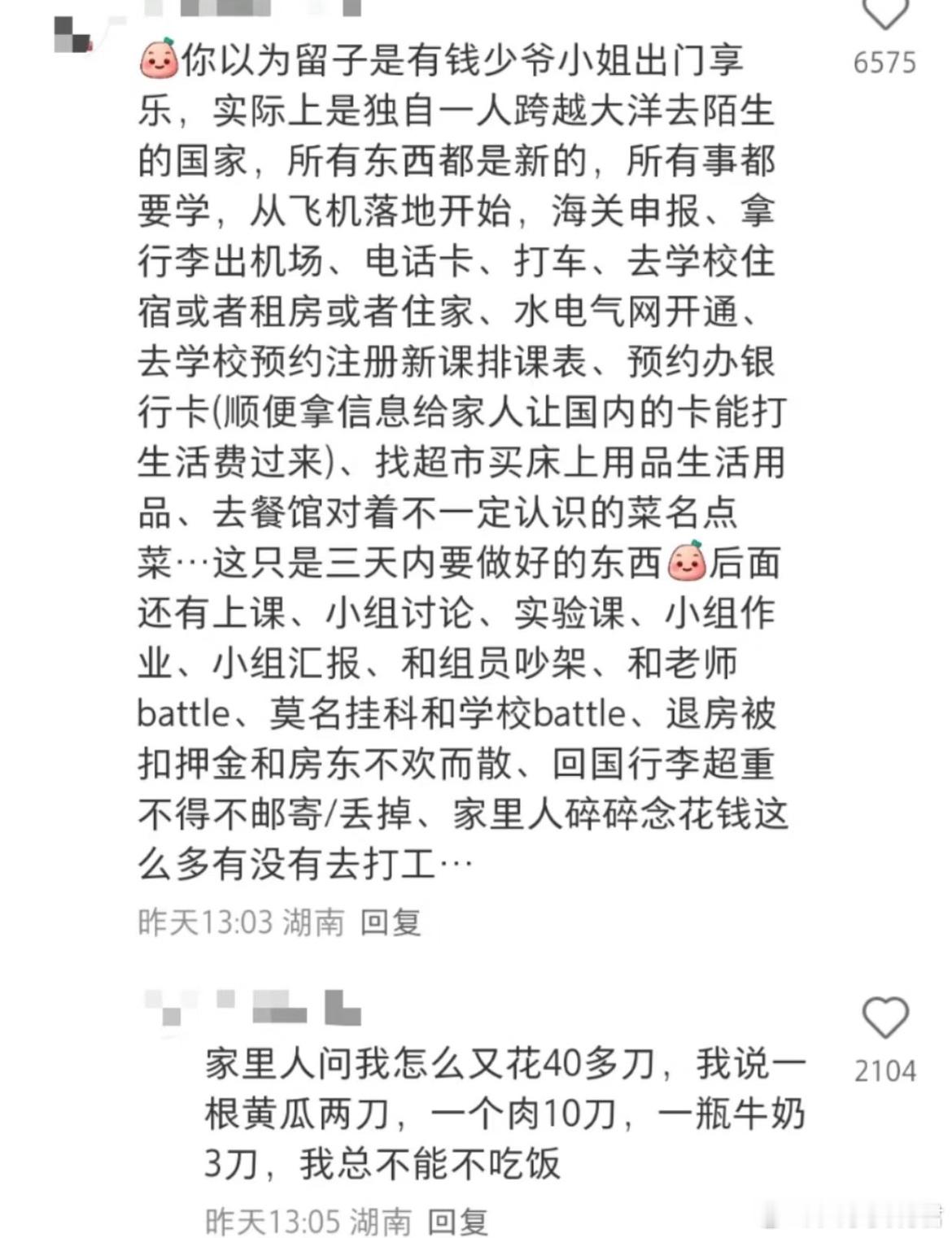 原来这才是真正的留学生活...