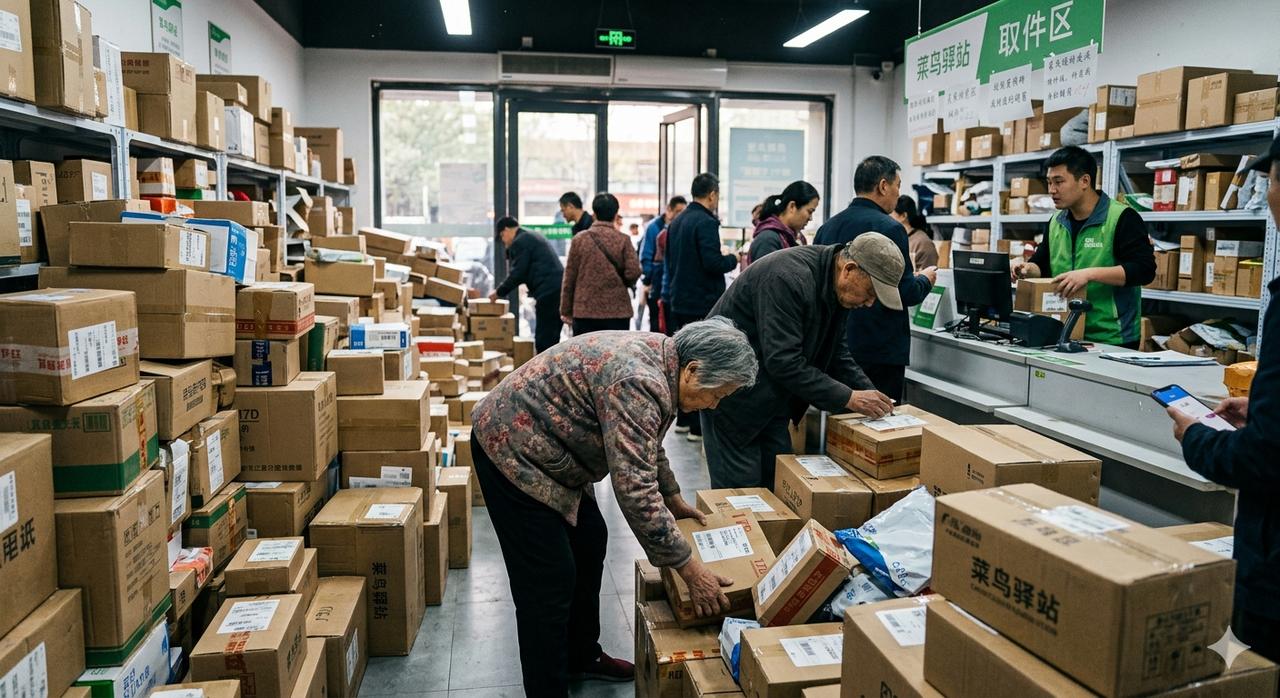 真的是活久见。刚才快递小哥给我打电话，劈头盖脸第一句：“你那个大件，我给你放驿站