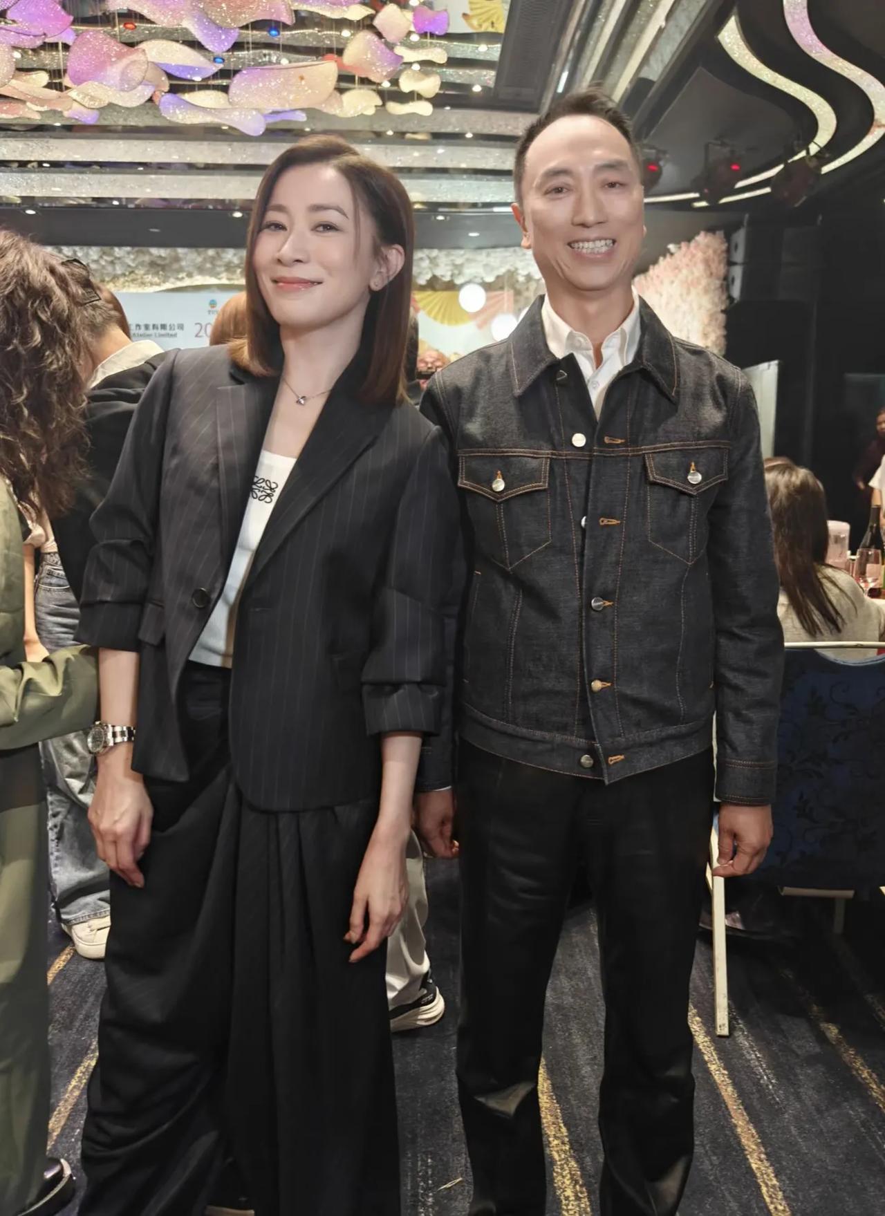 71岁富豪久别重逢佘诗曼好开心，被指是港姐之争的男人，否认追求过阿佘！3月9日