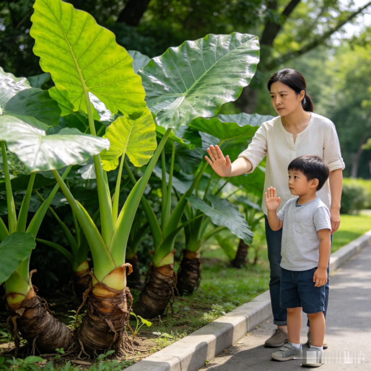 2岁娃公园啃了口叶子，送进ICU！这东西深圳遍地都是前两天深圳出了件让人后怕