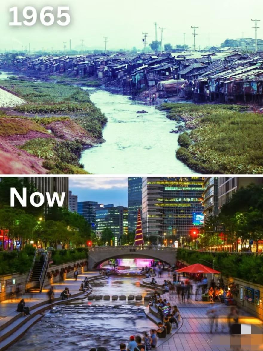 首尔，60年代原来也是个小渔村[捂脸哭]