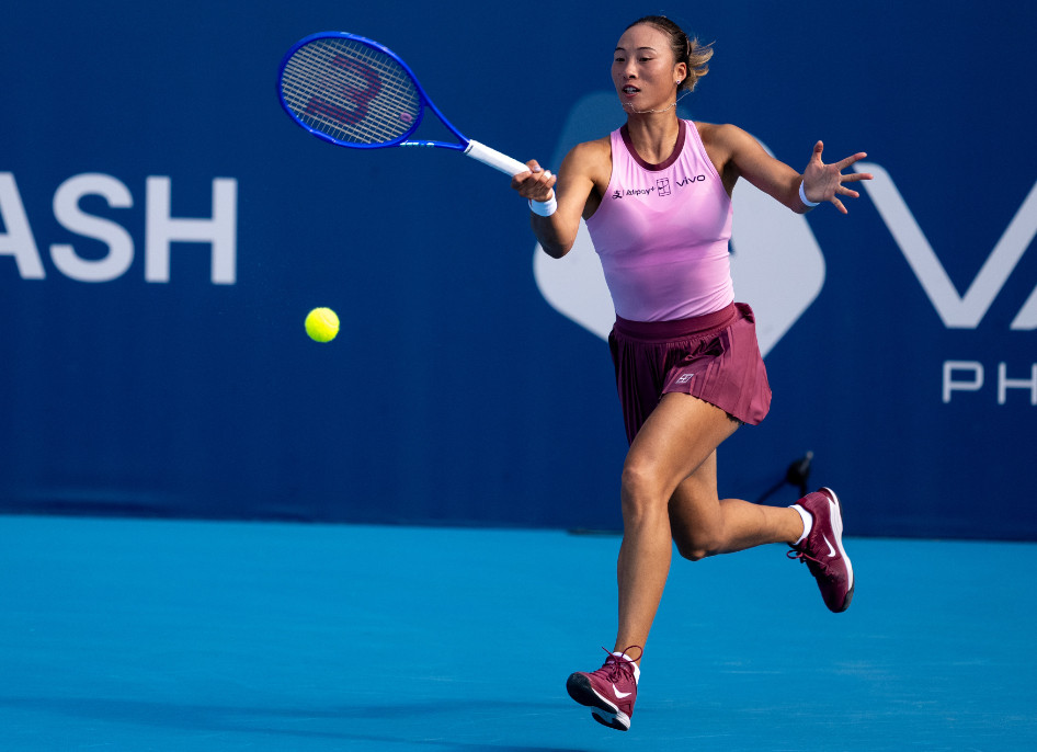WTA250郑钦文这场“及时雨”，来得太是时候了7月16日凌晨，雅典，郑钦文仅