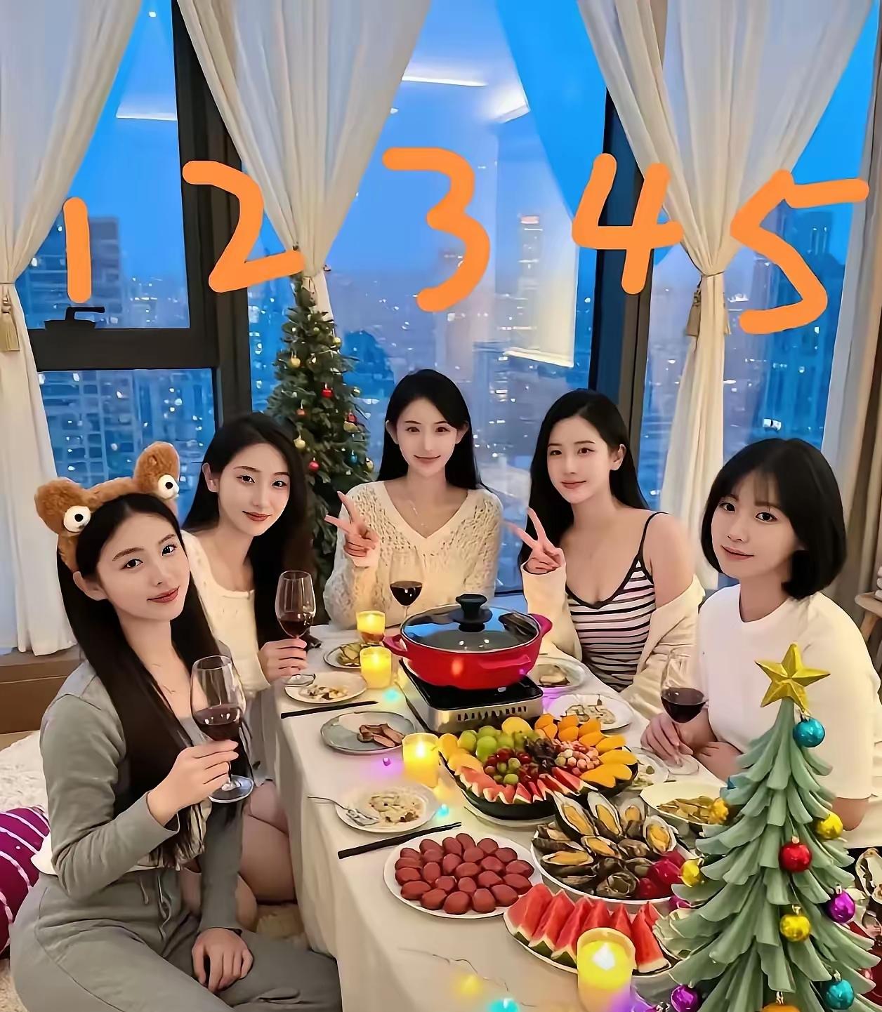 5位女生，直觉告诉我，几号能让你一见钟情？