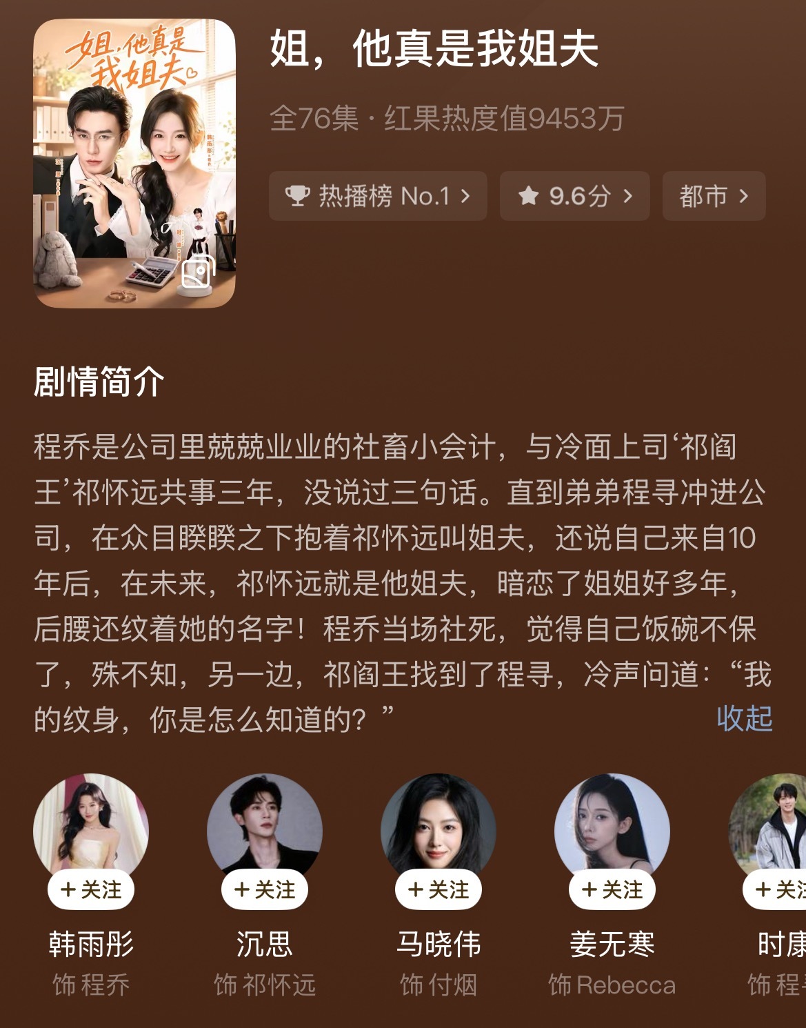 -《姐，他真是我姐夫》韩雨彤沉思时康好看啊，短剧就应该多拍这种爱情轻喜剧，