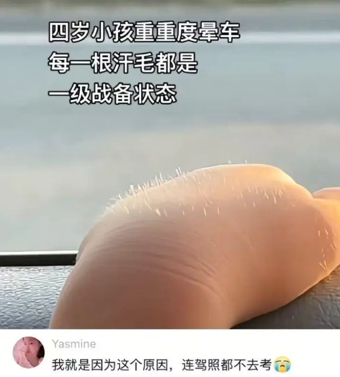 只有晕车人才懂的绝望瞬间.....