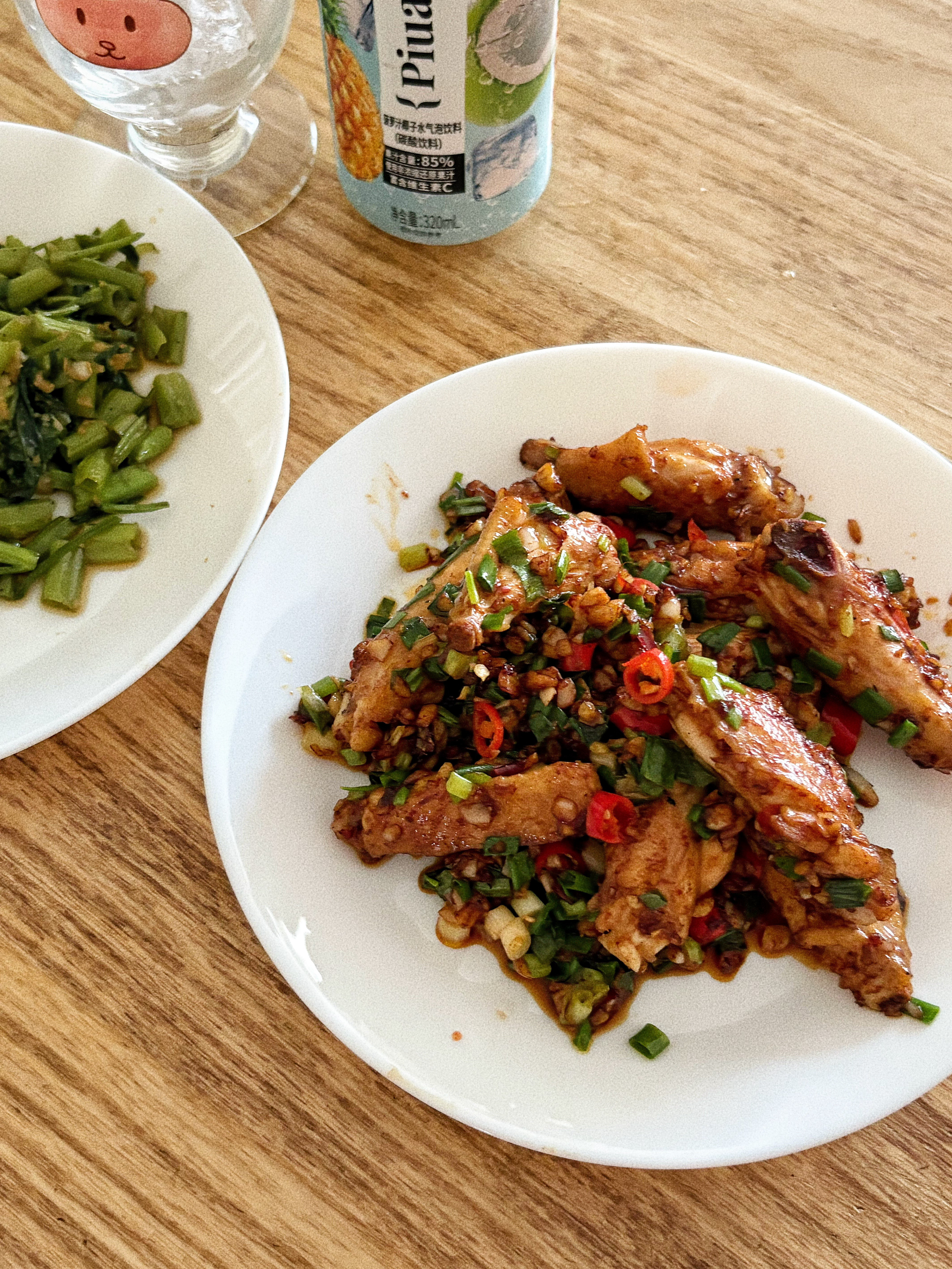 很久没有吃鸡翅啦🥢🍚​​​