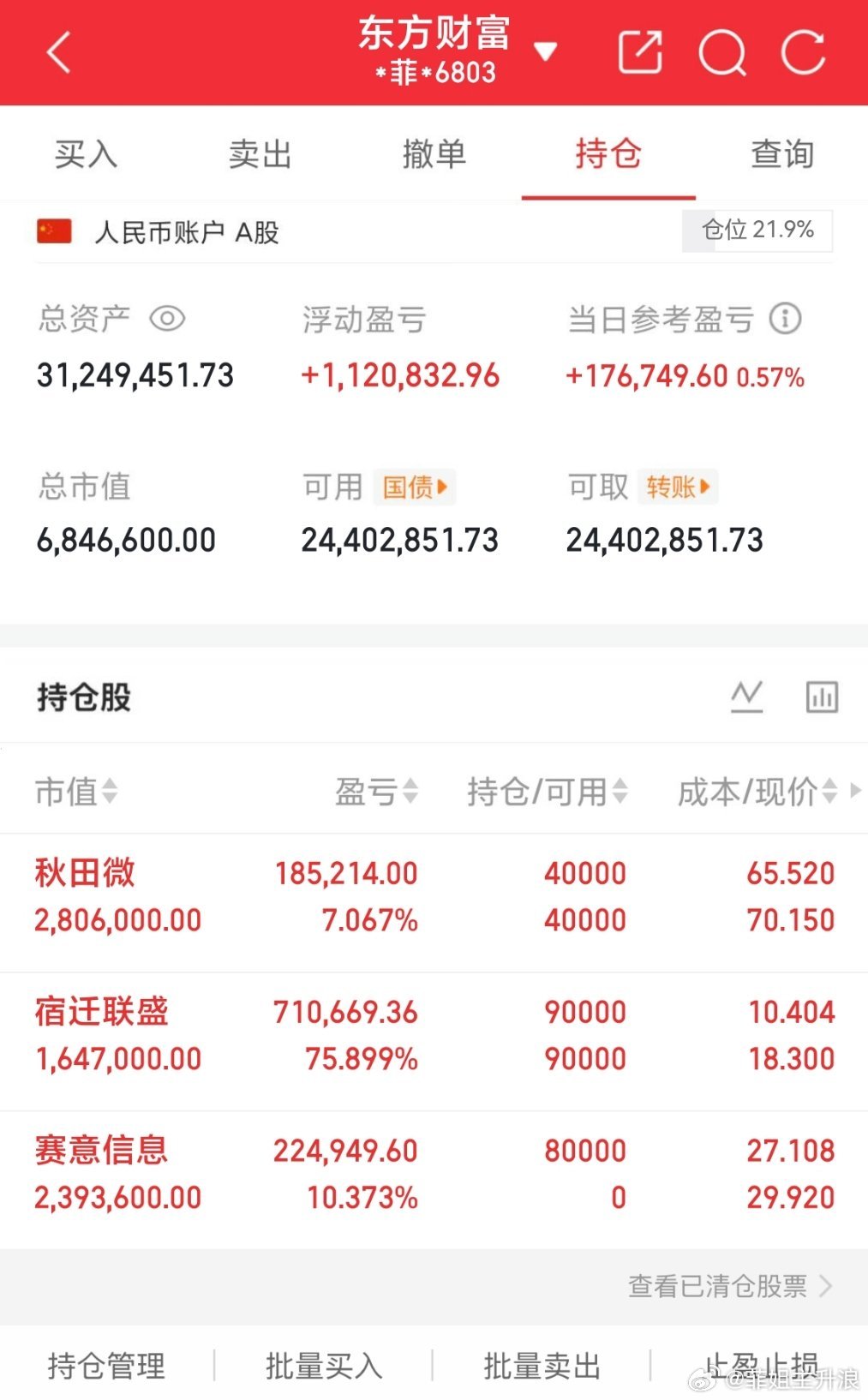 6月全新仓位规划就位！实时公布坚持分歧低吸的操作节奏，重点埋伏调整到位的半导体、