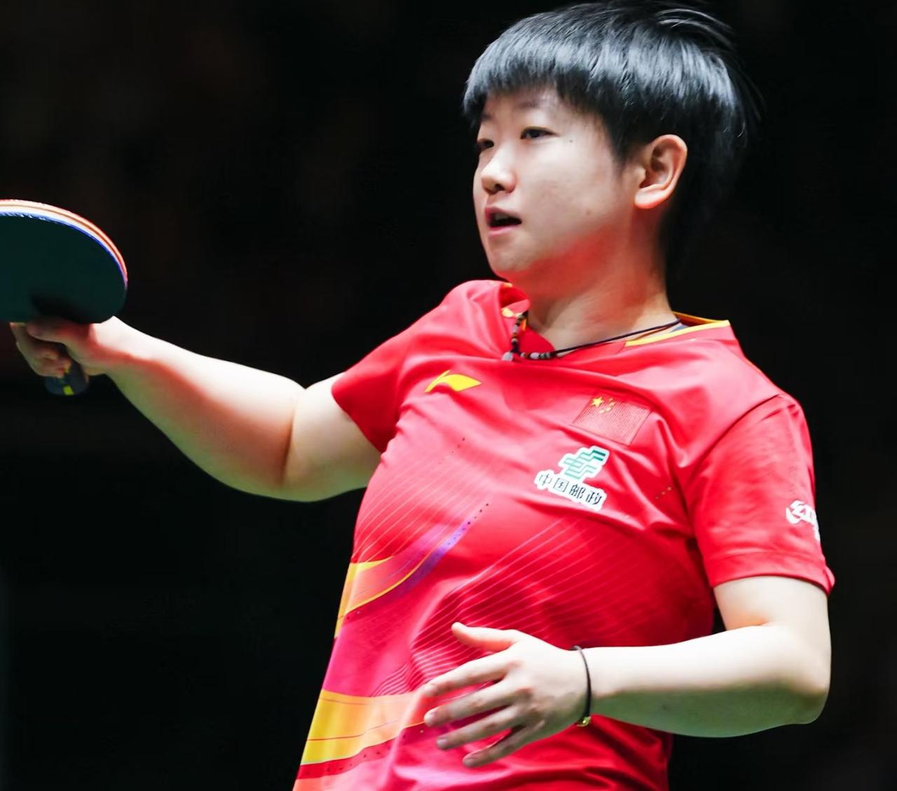 孙颖莎不仅脑子聪明眼睛还是一把尺一切对手的小把戏，都逃不过孙颖莎的眼睛。