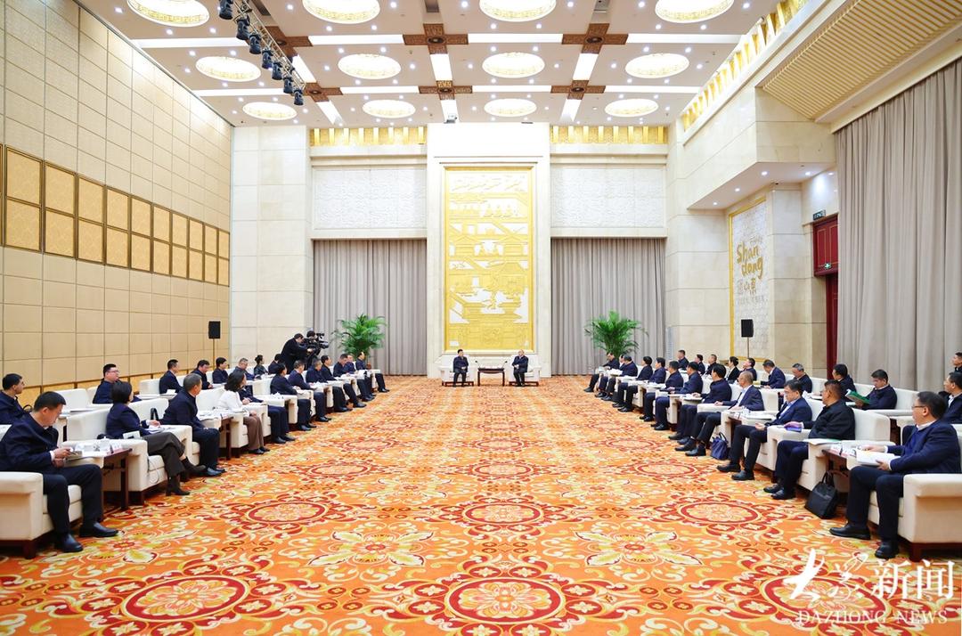 甘肃省党政代表团来鲁考察