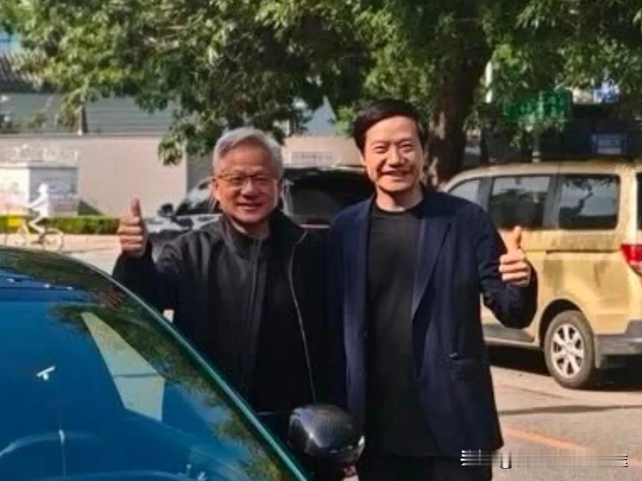 黄仁勋想买小米汽车？中美科技巨头联手背后的算力暗战“黄仁勋想买一辆小米汽车
