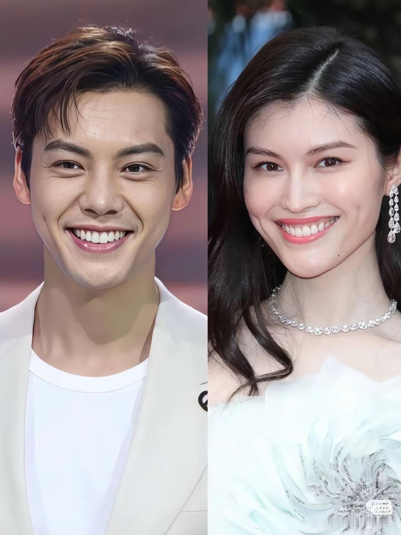 陈伟霆跟何穗生出来的娃一定很好看超模的妈，偶像的爸而且两个人都很高又好看这娃将来