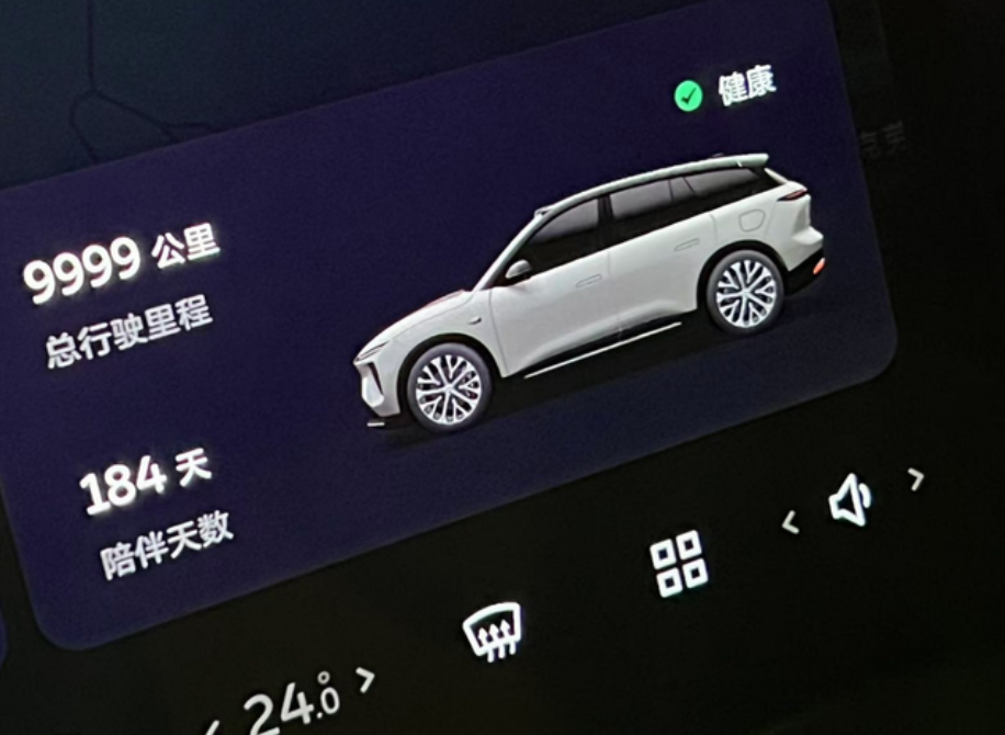 24款蔚来ES6提车半年零几天，行驶9999公里。是时候小小总结一些ES6的优缺