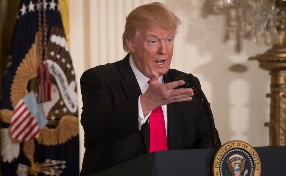 特朗普再次放话，中国大陆怎么统一台湾是他们的自由，自己只有一个要求，就是别在我的