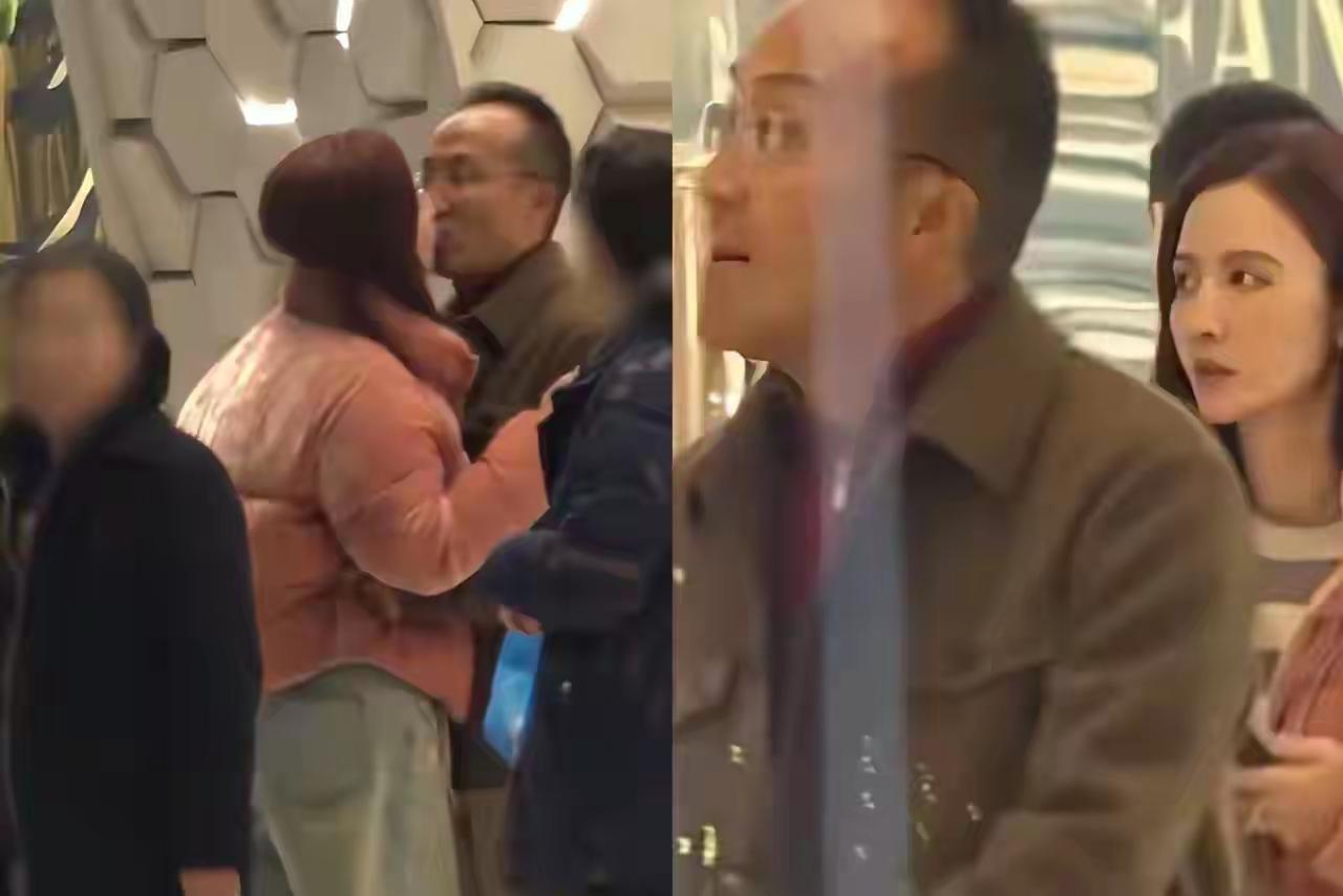 当街就忍不住了，老公长成这样的张萌秀恩爱给谁看呢？从这一点就能看出，张萌其实是个