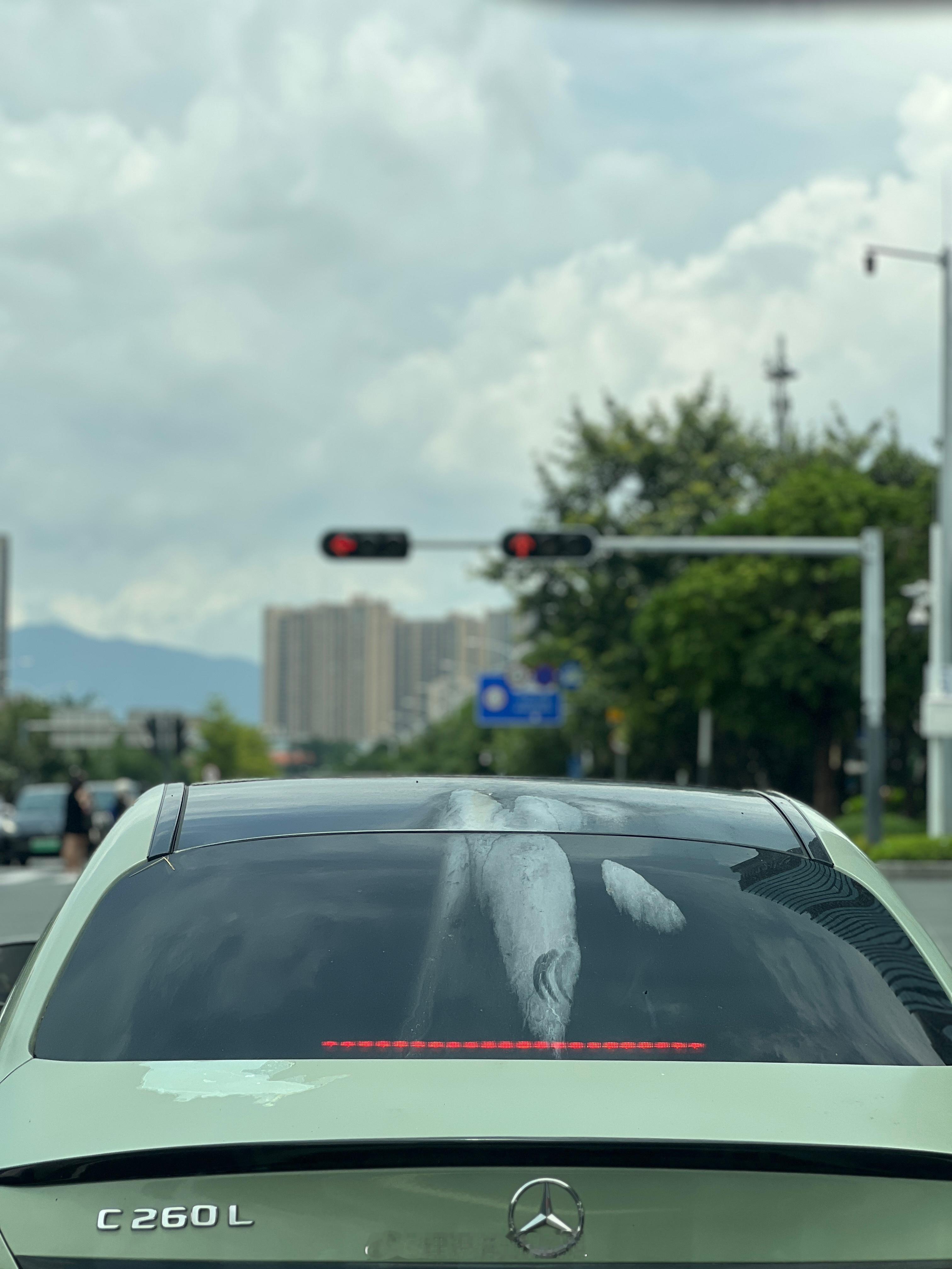 这……空调水吧？车主应该还没发现……🥲🥲​​​