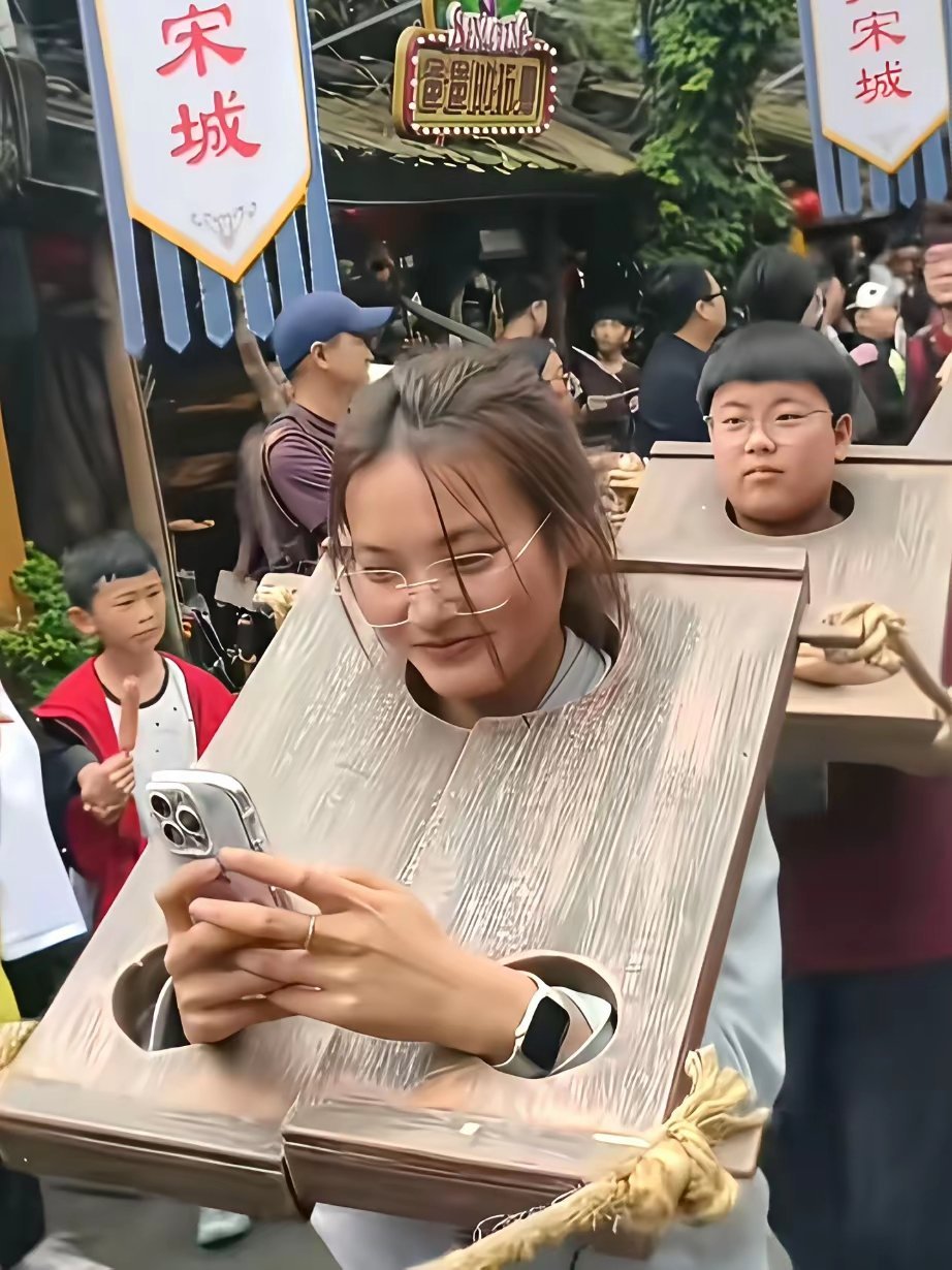 网友：这人就不能吃太饱…