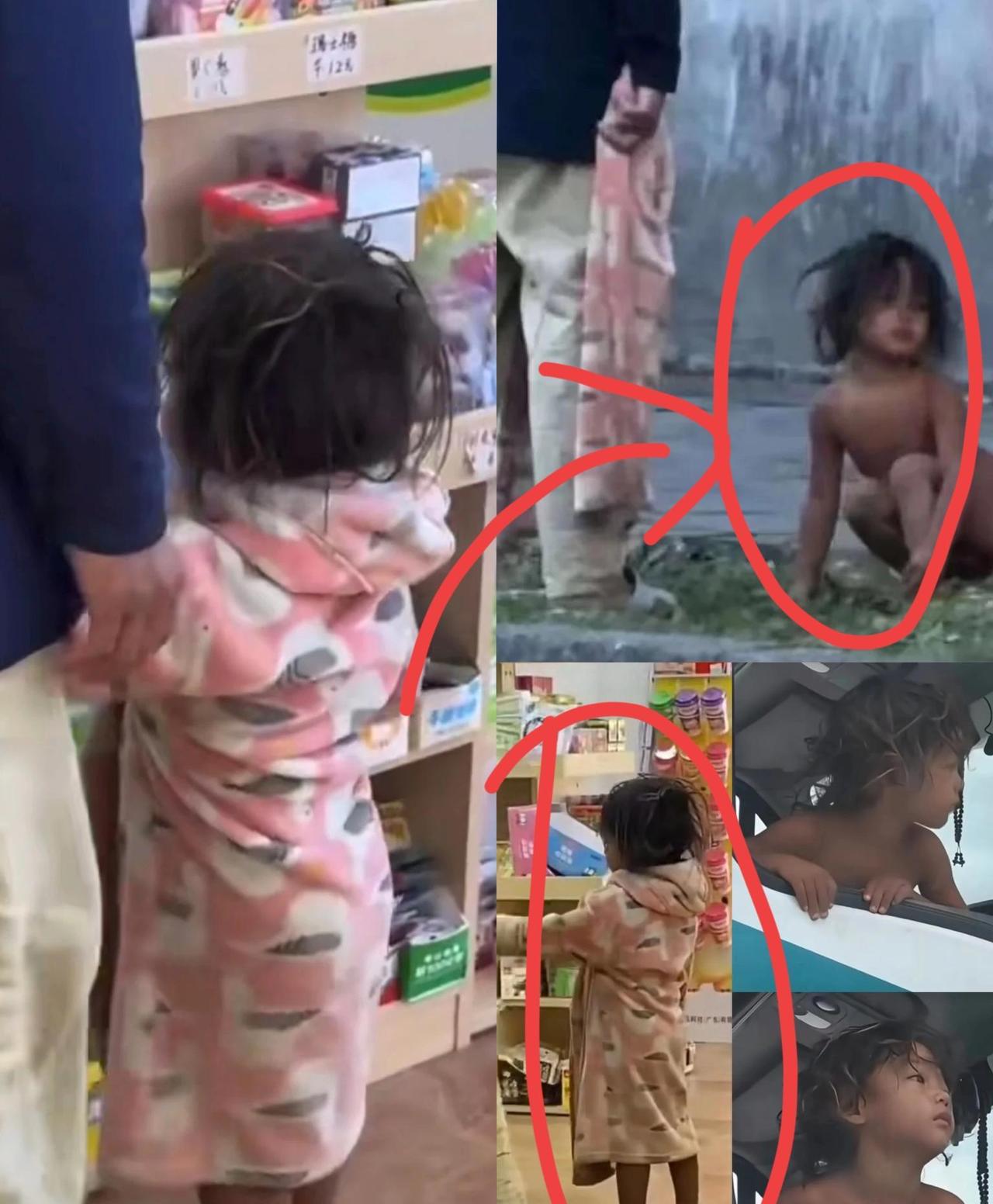 亲爱的小孩，我一定要为你发声：我以为的进展是:小孩已经穿上衣服，正在做身体