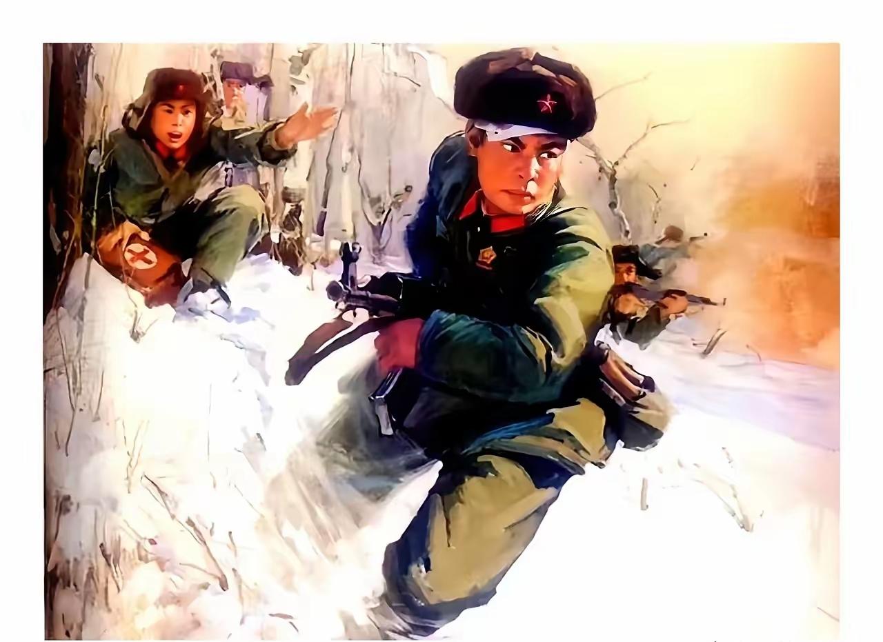 1969年珍宝岛自卫反击战中，于庆阳冲锋时头部中弹昏迷。醒来后他挣脱卫生员，不顾