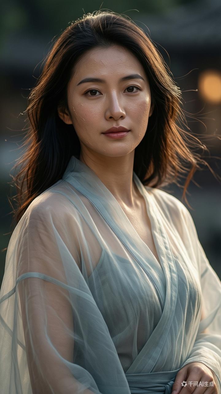 温柔古风女子，浅笑安然，岁月静好。