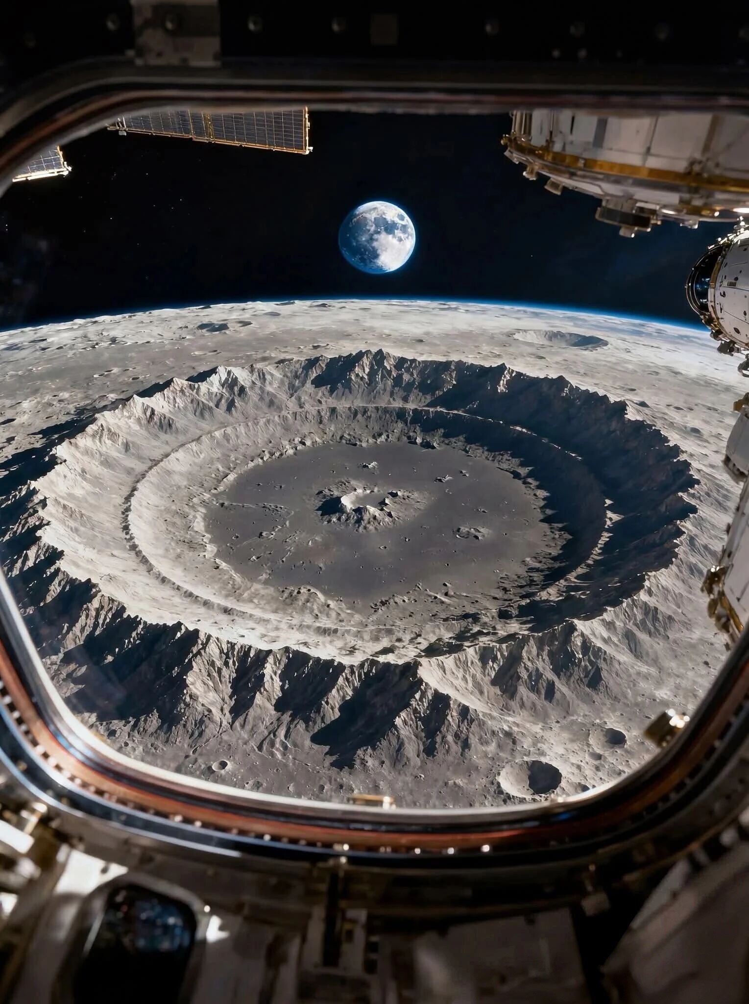 发现美！是人类航天探索太空的目的之一！【阿尔忒弥斯2号猎户座拍摄的月球🌖照