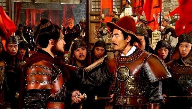 李自成兵败山海关后，一路败退，途中，大将刘宗敏对牛金星的阴险狠毒切齿痛恨，骂道：