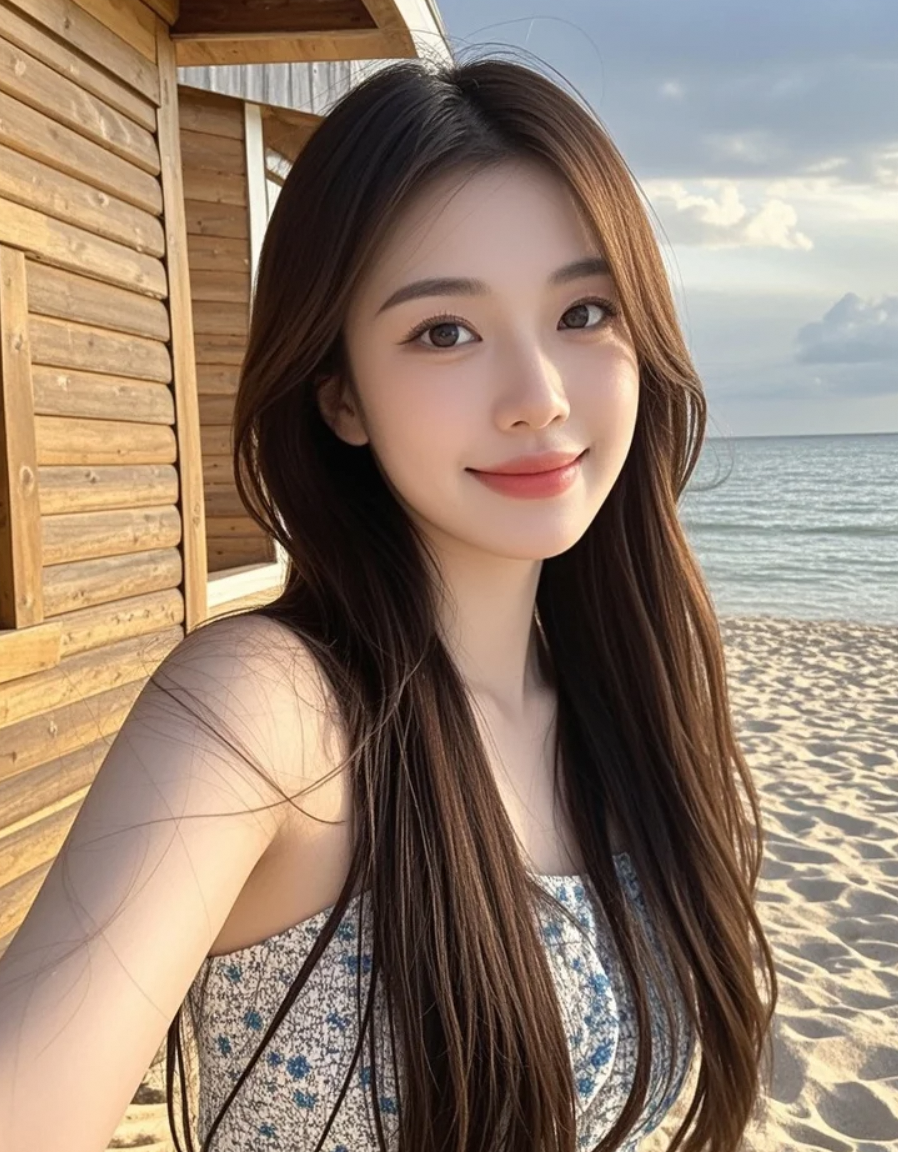海风吹发，求搭拍！看海吗？