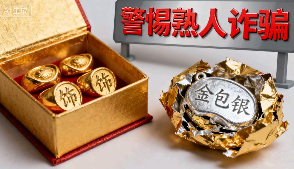 熟人的话还能信吗？自贡老板被‘金包银’坑走25万这事儿说出来都能拍电视剧！自