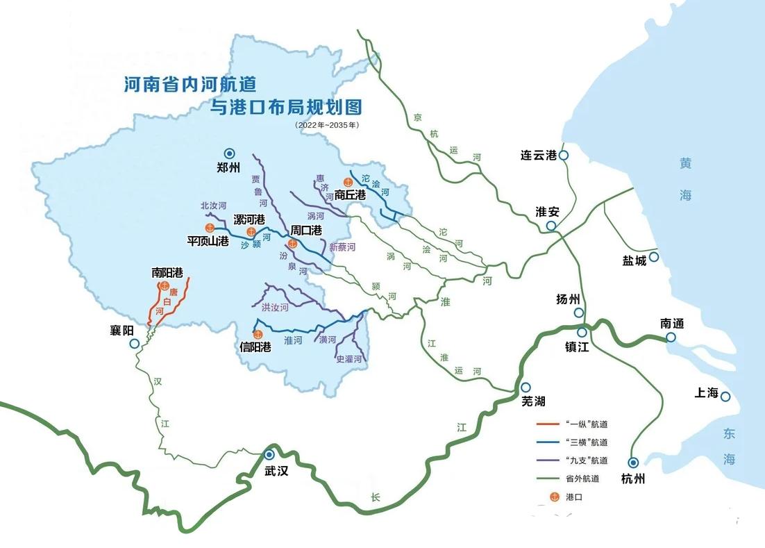 河南最大的港口城市为什么是周口？这主要基于以下原因：1.货物吞吐