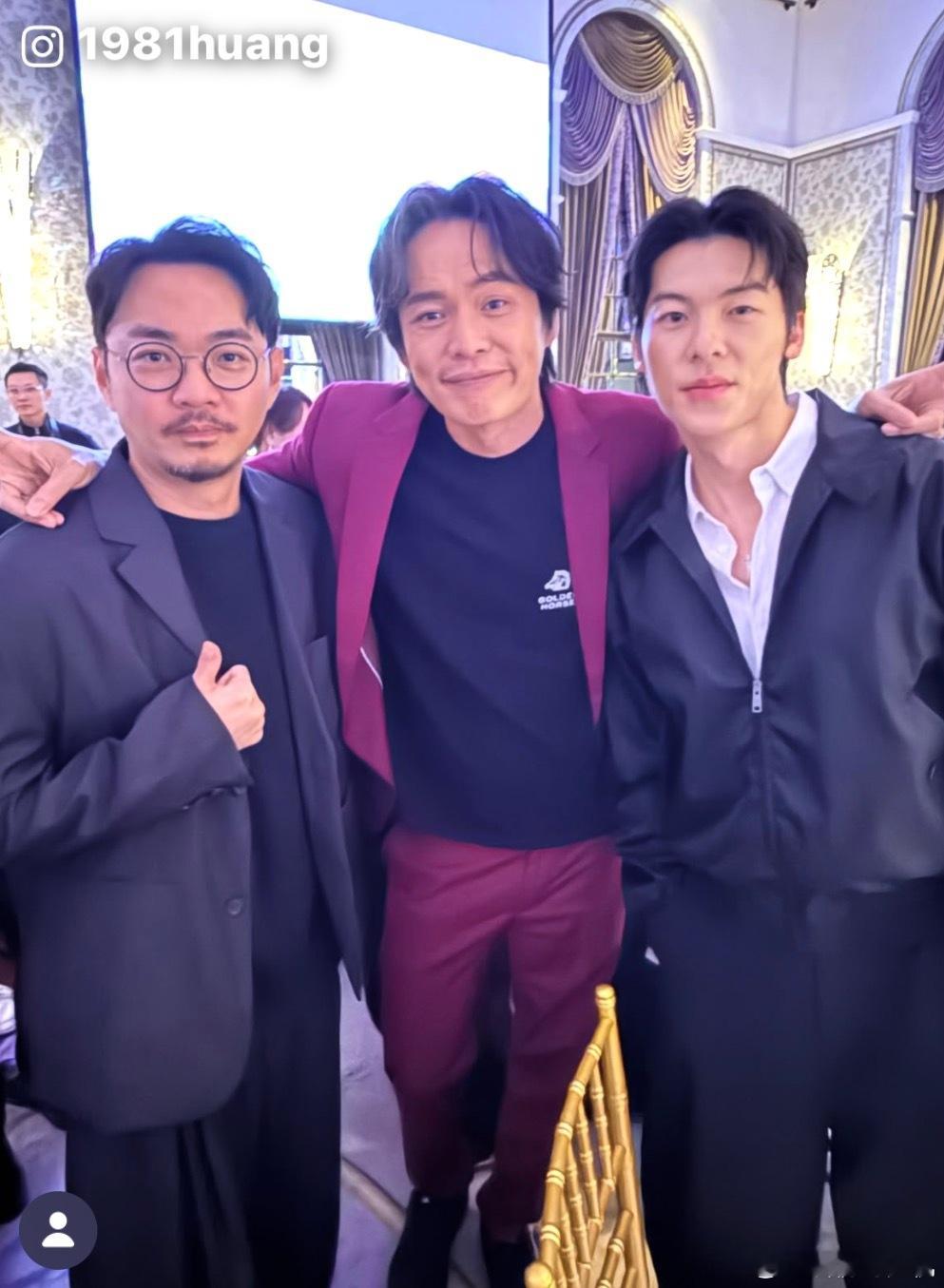 不知道的还以为昨天结婚的是许光汉～昨天陈汉典LuLu婚礼被疯狂合照的许光汉，在大