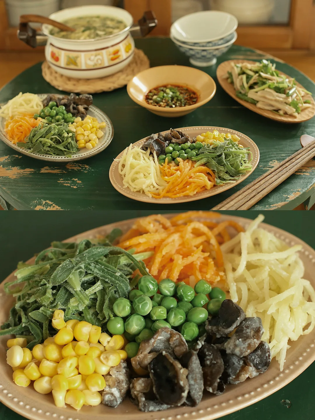 春日一口鲜 低卡什锦蒸菜。