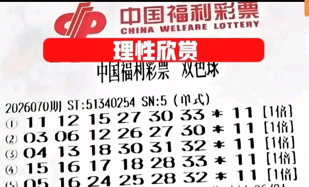 双色球26070期晒票来袭，22倍单式票、3432元大额复式率先亮相，二者均看好