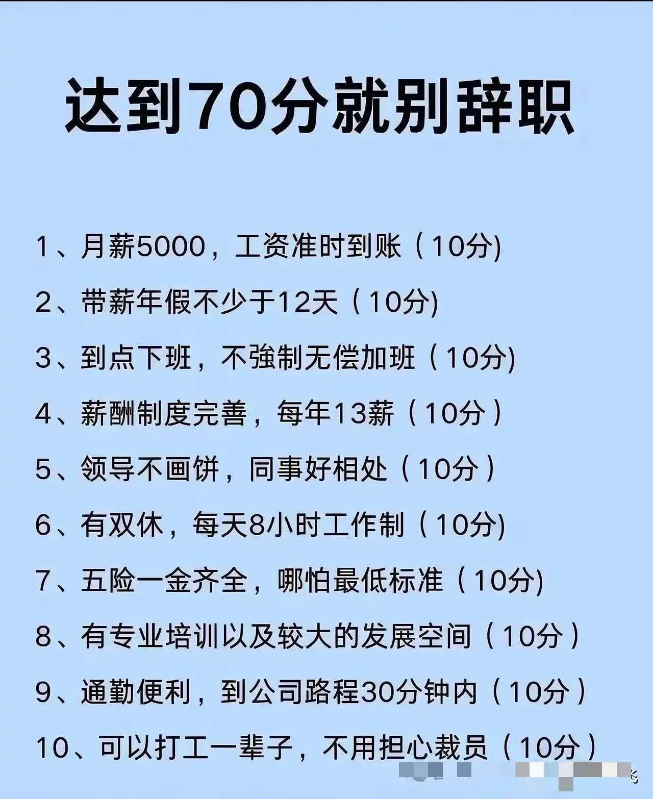 【投票】刚看到的挺有意思，看看你能得几分？