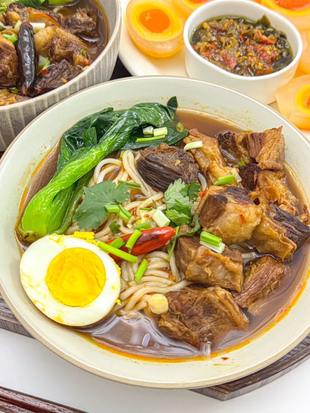 🍜家庭版红烧牛肉面｜香辣过瘾！