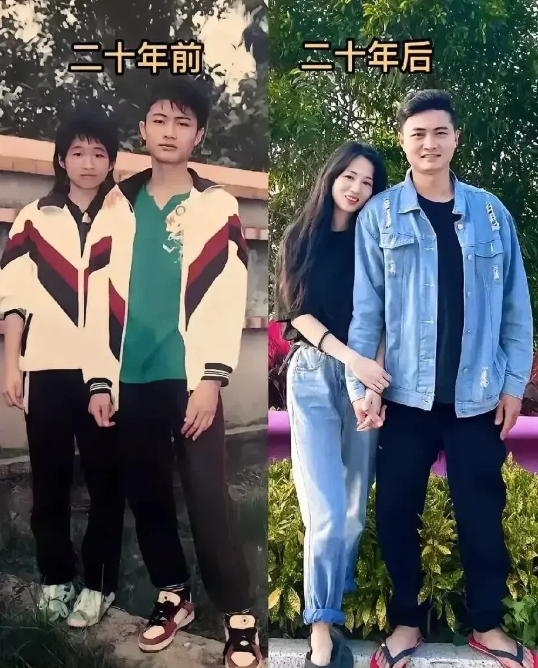 看得出来，他们已经发家致富了。