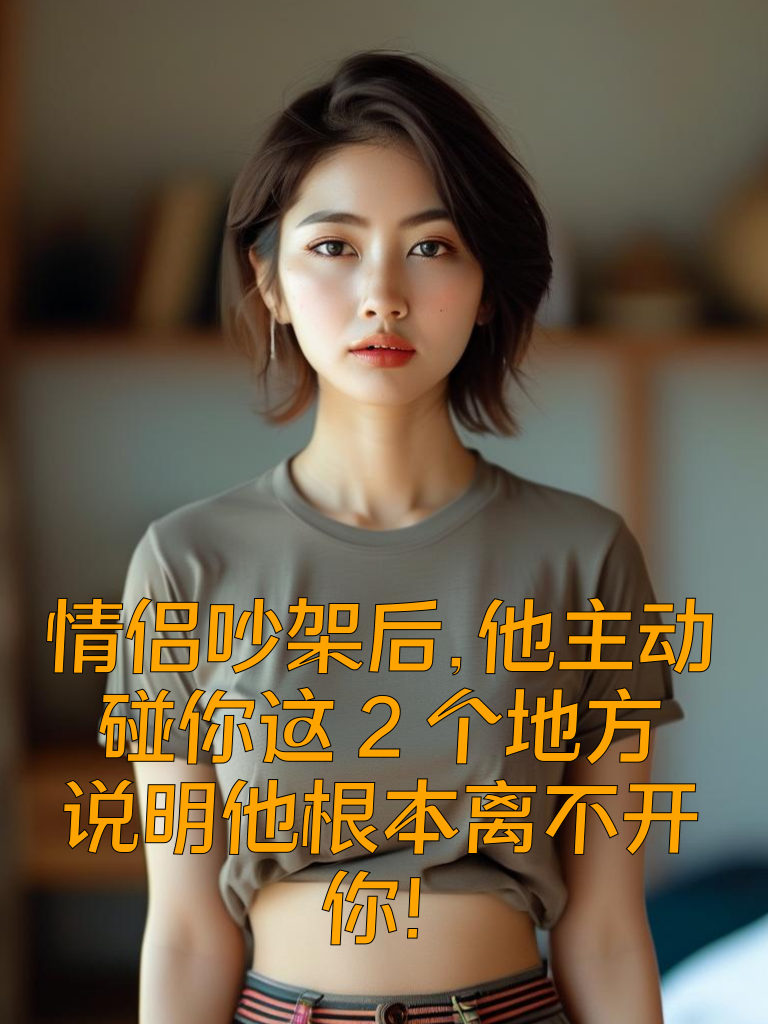 情侣吵架后，他主动碰你这2个地方，说明他根本离不开你！